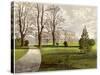 Kimbolton Castle, Huntingdonshire, Home of the Duke of Manchester, C1880-AF Lydon-Stretched Canvas