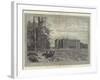 Kimbolton Castle, the Seat of the Duke of Manchester-Charles Auguste Loye-Framed Giclee Print