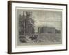 Kimbolton Castle, the Seat of the Duke of Manchester-Charles Auguste Loye-Framed Giclee Print