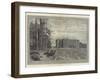 Kimbolton Castle, the Seat of the Duke of Manchester-Charles Auguste Loye-Framed Giclee Print