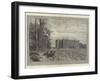 Kimbolton Castle, the Seat of the Duke of Manchester-Charles Auguste Loye-Framed Giclee Print