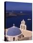 Kimis Theotokov Church, Santorini, Cyclades Islands, Greece-Walter Bibikow-Stretched Canvas