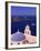 Kimisis Theotokov Church, Santorini, Greece-Walter Bibikow-Framed Photographic Print