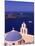Kimisis Theotokov Church, Santorini, Greece-Walter Bibikow-Mounted Photographic Print
