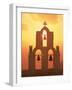 Kimisis Theotokov Church, Santorini, Greece-Walter Bibikow-Framed Photographic Print