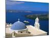 Kimisis Theotokov Church, Thira, Santorini, Cyclades Islands, Greece-Walter Bibikow-Mounted Photographic Print