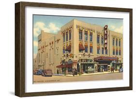 Kimo Theater, Albuquerque, New Mexico-null-Framed Art Print