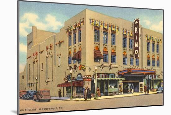 Kimo Theater, Albuquerque, New Mexico-null-Mounted Art Print