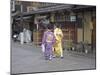 Kimono Beauty, Kyoto, Japan-Shin Terada-Mounted Photographic Print