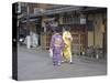 Kimono Beauty, Kyoto, Japan-Shin Terada-Stretched Canvas