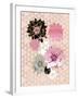 Kimono Daisies Bright 2-Bella Dos Santos-Framed Art Print