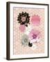 Kimono Daisies Bright 2-Bella Dos Santos-Framed Art Print