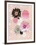 Kimono Daisies Bright 2-Bella Dos Santos-Framed Art Print