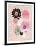 Kimono Daisies Bright 2-Bella Dos Santos-Framed Art Print