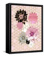 Kimono Daisies Bright 2-Bella Dos Santos-Framed Stretched Canvas