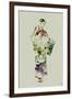 Kimono Dancer 3-NaxArt-Framed Art Print