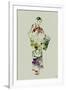 Kimono Dancer 3-NaxArt-Framed Premium Giclee Print