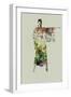 Kimono Dancer 4-NaxArt-Framed Art Print