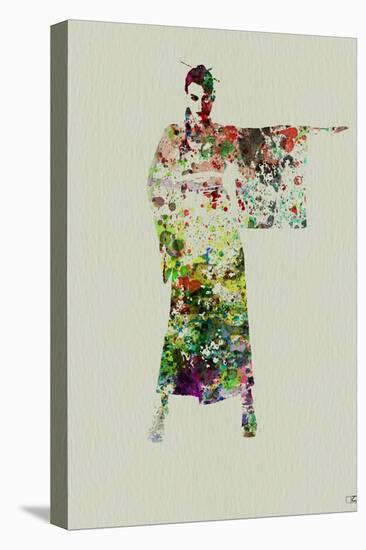 Kimono Dancer 4-NaxArt-Stretched Canvas