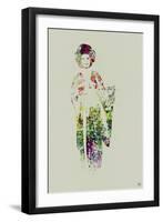 Kimono Dancer-NaxArt-Framed Art Print