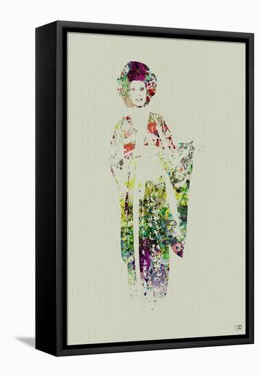 Kimono Dancer-NaxArt-Framed Stretched Canvas