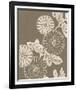 Kimono Floral II-Belle Poesia-Framed Giclee Print