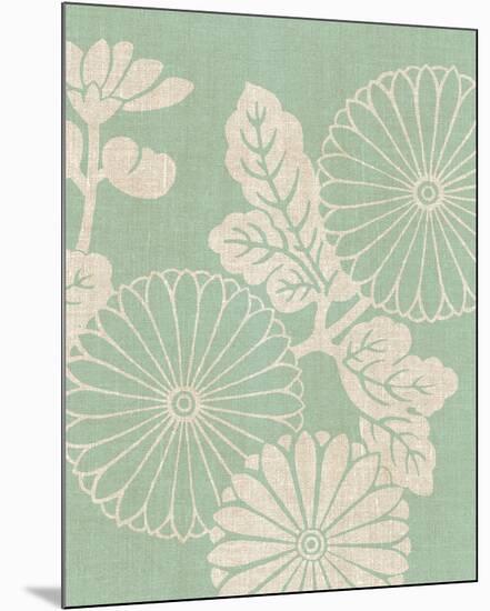 Kimono Floral III-Belle Poesia-Mounted Giclee Print