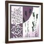 Kimono Garden II-Megan Meagher-Framed Art Print