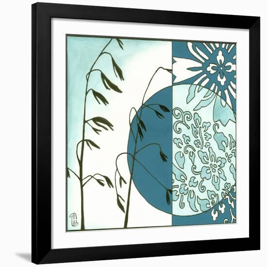 Kimono Garden III-Megan Meagher-Framed Art Print