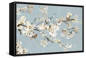 Kimono with Birds I-Asia Jensen-Framed Stretched Canvas