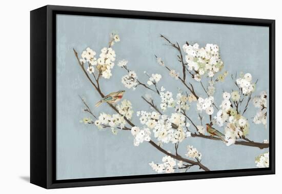 Kimono with Birds II-Asia Jensen-Framed Stretched Canvas