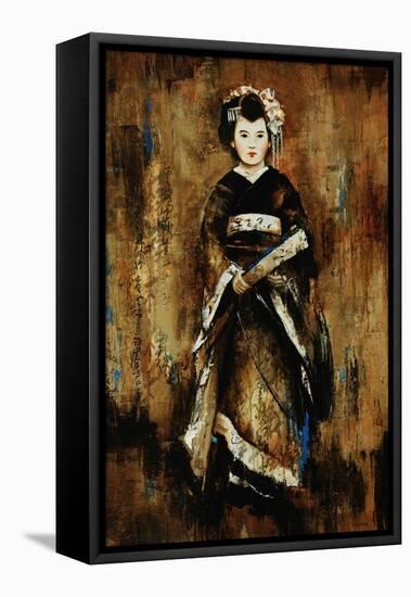 Kimono-Sydney Edmunds-Framed Stretched Canvas