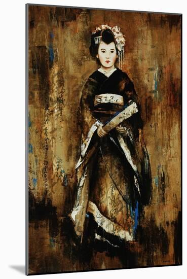 Kimono-Sydney Edmunds-Mounted Giclee Print