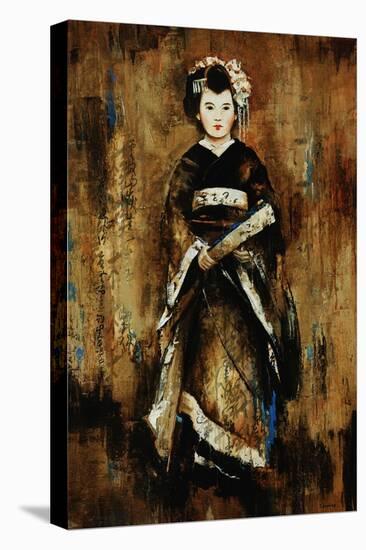 Kimono-Sydney Edmunds-Stretched Canvas