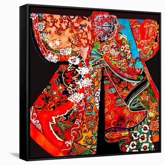 Kimono-Linda Arthurs-Framed Stretched Canvas