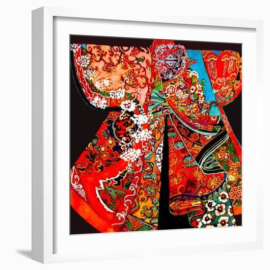 Kimono-Linda Arthurs-Framed Giclee Print