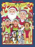 Santa And Family-Kimura Designs-Giclee Print