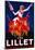 Kina Lillet Vintage Poster - Europe-null-Mounted Poster