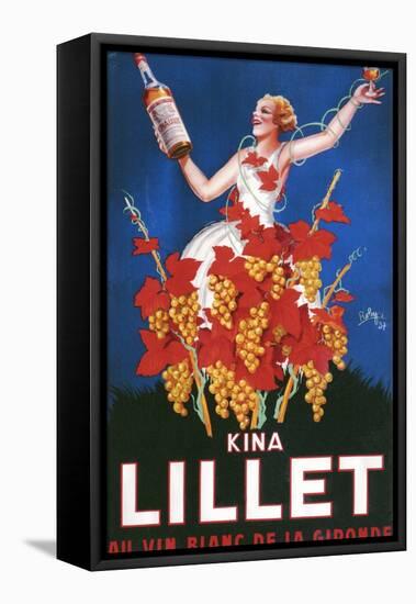 Kina Lillet-null-Framed Stretched Canvas