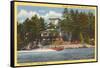 Kincaid Residence, Thousand Islands, New York-null-Framed Stretched Canvas