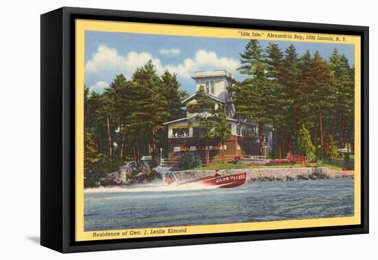 Kincaid Residence, Thousand Islands, New York-null-Framed Stretched Canvas