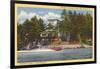 Kincaid Residence, Thousand Islands, New York-null-Framed Art Print