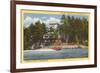 Kincaid Residence, Thousand Islands, New York-null-Framed Art Print