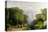 Kinchinjunga from Darjeeling, 1879-Edward Lear-Stretched Canvas