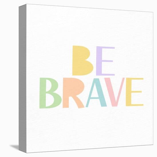 Kind and Brave 3-Kimberly Allen-Stretched Canvas