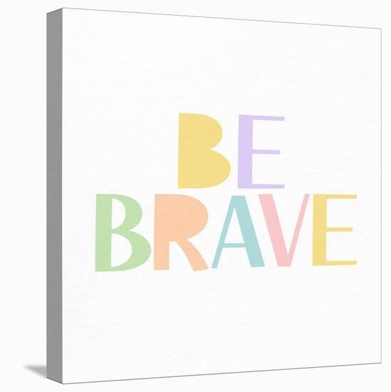 Kind and Brave 3-Kimberly Allen-Stretched Canvas