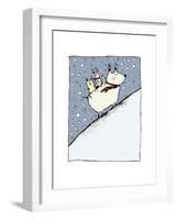 Kind Dog-Carla Martell-Framed Giclee Print