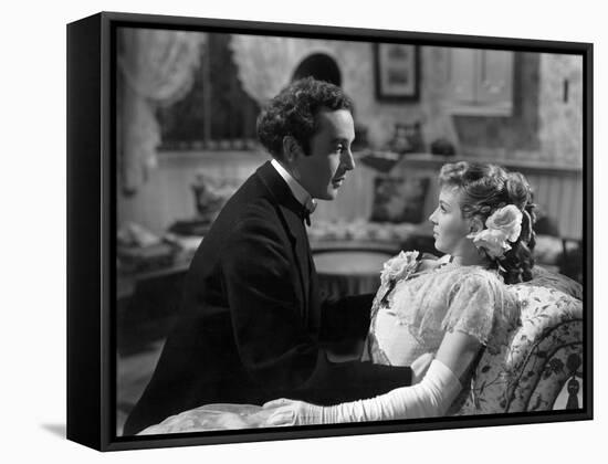 Kind Hearts And Coronets, Dennis Price, Joan Greenwood, 1949-null-Framed Stretched Canvas