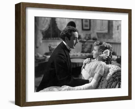 Kind Hearts And Coronets, Dennis Price, Joan Greenwood, 1949-null-Framed Photo