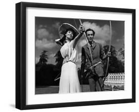 Kind Hearts And Coronets, Valerie Hobson, Dennis Price, 1949-null-Framed Photo